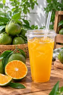 Hình ảnh nước cam vắt ly 700 ml