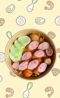 Hình ảnh Mì Trộn Lạp Xưởng