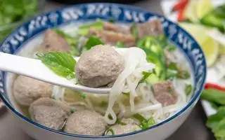 Hình ảnh Hủ tiếu bò viên Mỹ Tho