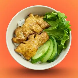 Hình ảnh Cơm Ức (Lườn) Gà Nướng Sốt Mắm Tỏi