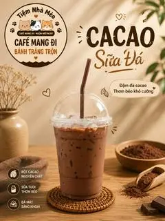 Hình ảnh cacao sữa đá 