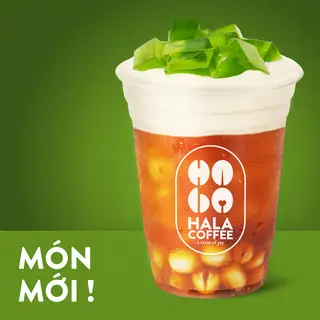 Hình ảnh Trà Kem Sen Lá Dứa (Tea with Lotus Cream)