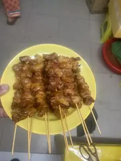 Hình ảnh xiên thịt heo 