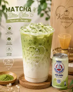 Hình ảnh Matcha sữa gấu (L)