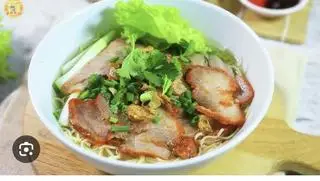 Hình ảnh Mì Xá Xíu Nước