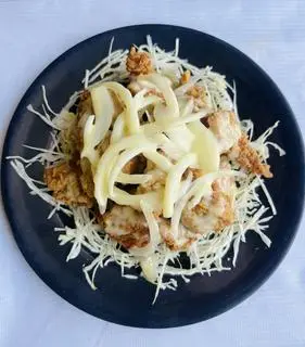 Hình ảnh Gà sốt kem hành