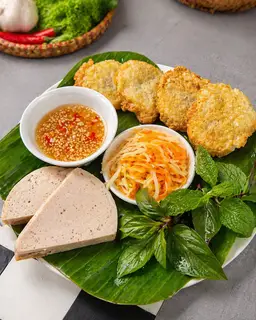 Hình ảnh Bánh dày chiên giòn