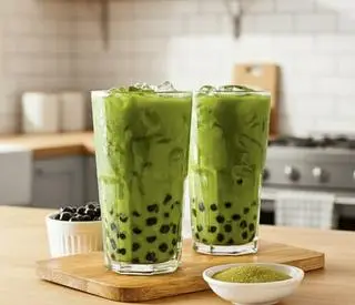 Hình ảnh Trà sữa Thái xanh