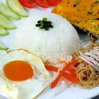 Hình ảnh Cơm chả - ốp la - canh