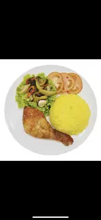 Hình ảnh Cơm chiên đùi gà