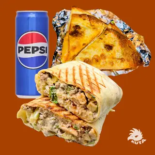 Hình ảnh Combo S3: 1 Wrap S+1 Sandwich Gà Giòn+1 nước