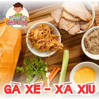 Hình ảnh Bánh mì gà xé - xá xíu