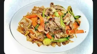 Hình ảnh Hủ Tíu Áp Chảo 