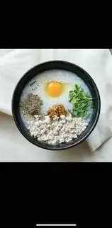 Hình ảnh Cháo Thịt Bằm Trứng Gà Ta