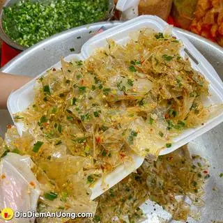 Hình ảnh bánh tráng dẻo mỡ hành