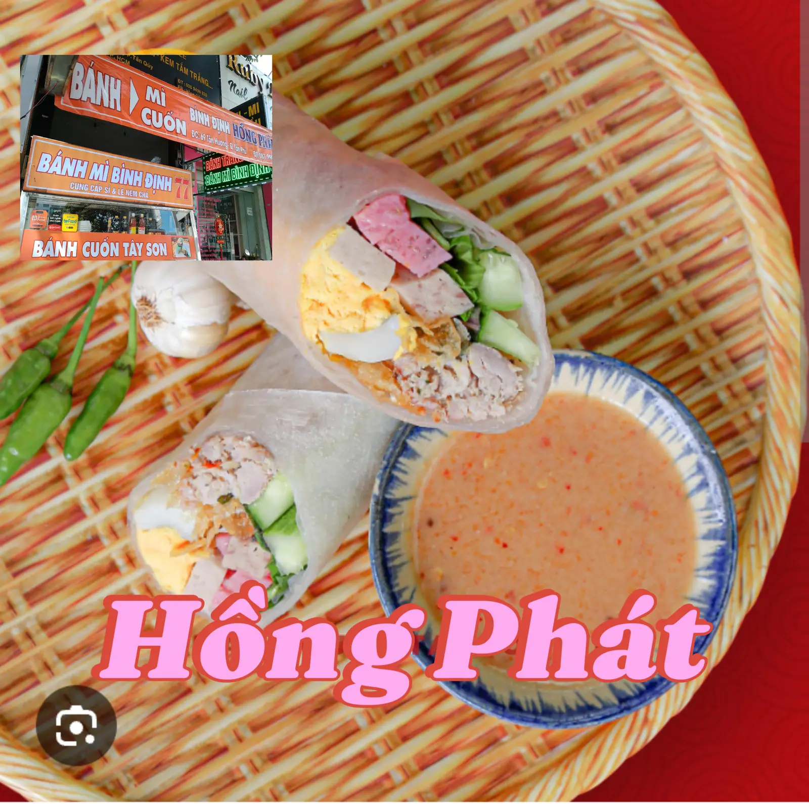 Hình ảnh Gỏi cuốn/ BÁNH CUỐN Tây Sơn Bình Định (Chấm tương đậu)
