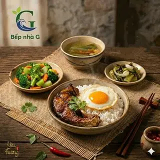 Hình ảnh [ MIX ] CƠM CÁ BA SA KHO + THỊT BẮP HEO LUỘC