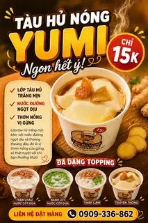 Hình ảnh TÀU HỦ NÓNG YUMI