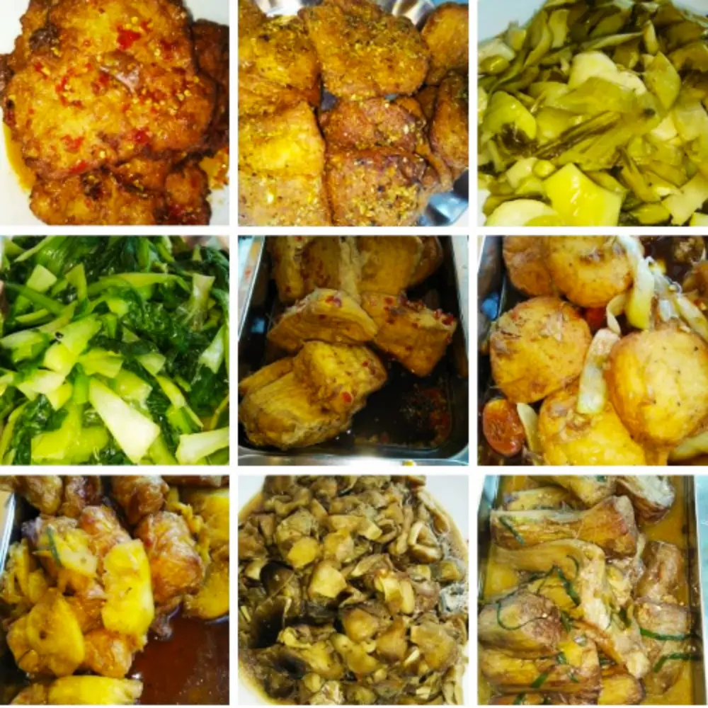 Hình ảnh Cơm thập cẩm 3 món  -  kèm canh 