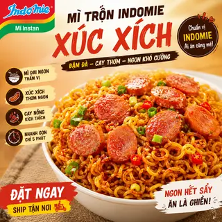 Hình ảnh Mì Trộn Xúc Xích