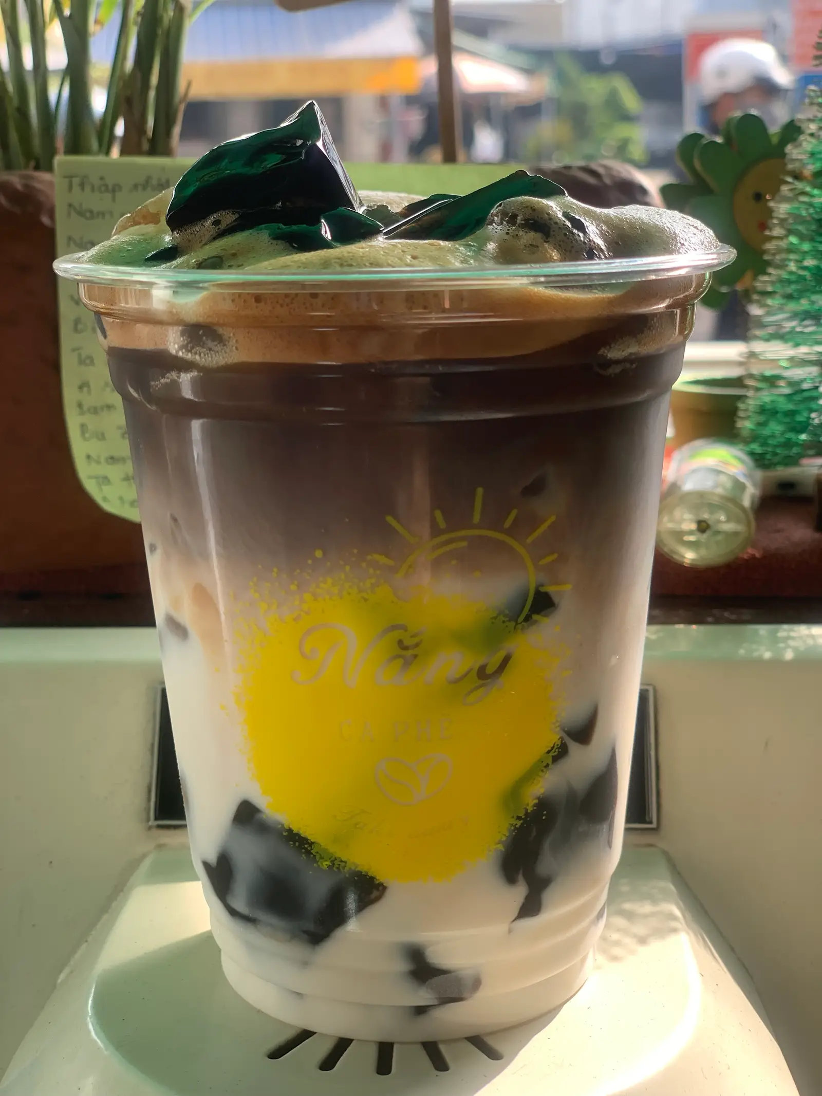 Hình ảnh Cafe sữa tươi sương sáo