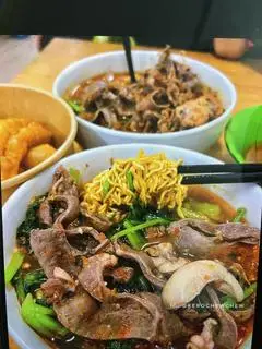 Hình ảnh Mì bò + Tim 