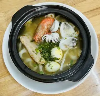 Hình ảnh  bánh canh tôm mực