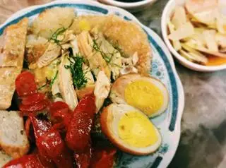 Hình ảnh Com po Xôi đầy đủ  + 1 chai nuoc