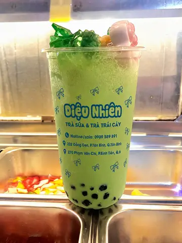Hình ảnh Trà sữa bạc hà