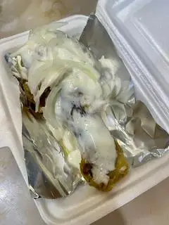 Hình ảnh Đùi gà sốt kem hành