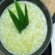 Hình ảnh cháo lá dứa+1 hột vịt muối 