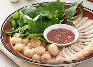 Hình ảnh Thịt luộc cà pháo +com