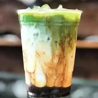 Hình ảnh Matcha cacao kem muối - size L