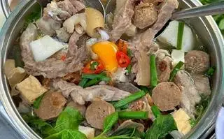 Hình ảnh lẩu thập cẩm 2 người ăn 