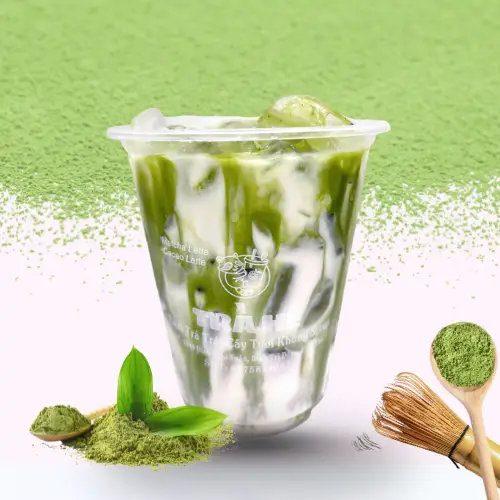 Hình ảnh Matcha latte- Ly 1 Lít