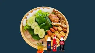 Hình ảnh Combo bún đậu 1 người - 1 nước