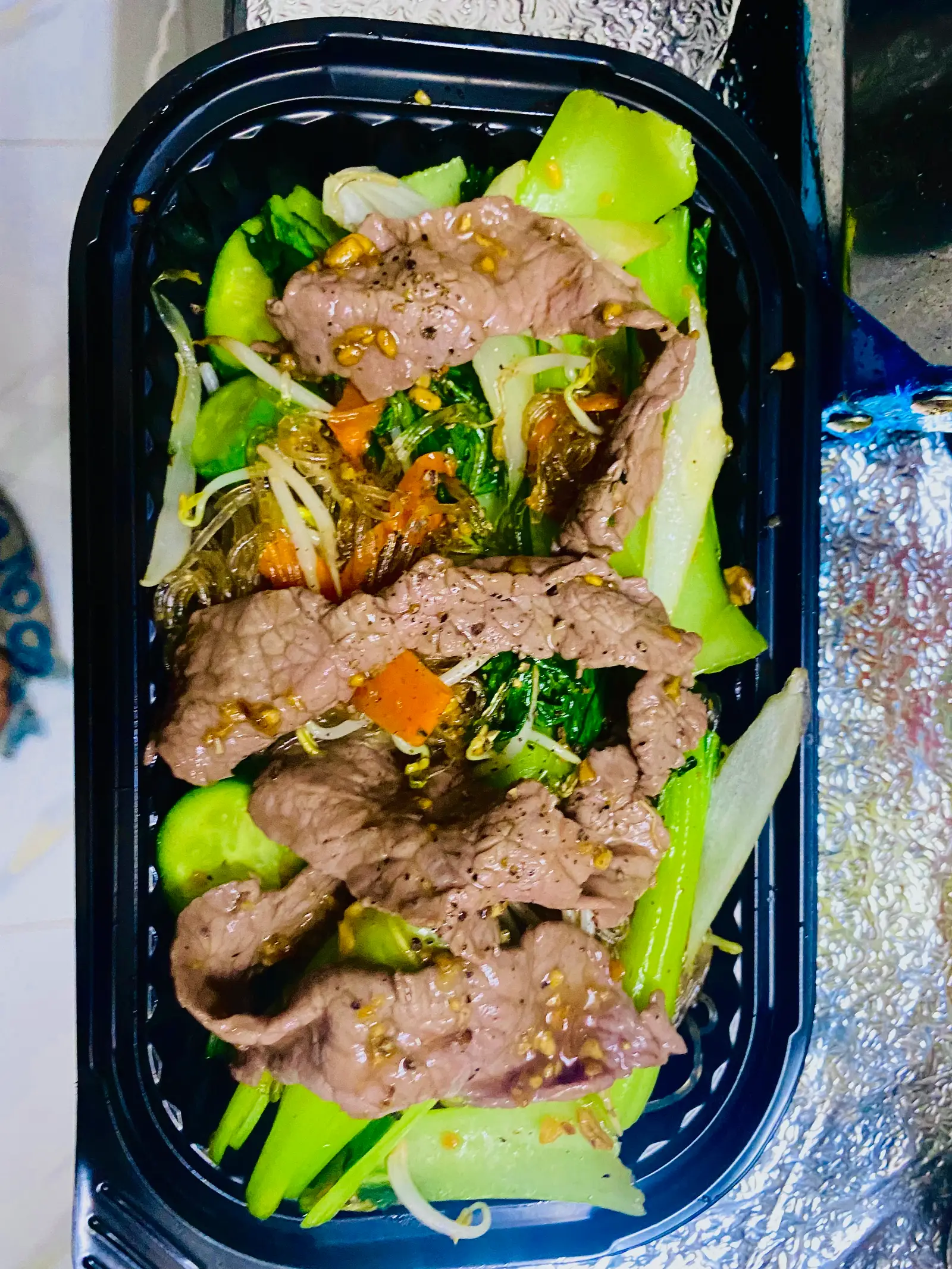 Hình ảnh Miến xào bò