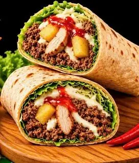 Hình ảnh Bánh tacos bò - gà
