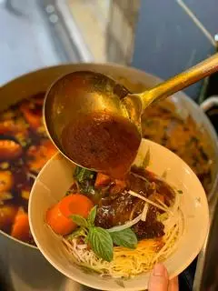 Hình ảnh Hủ Tiếu Mì Bò Kho