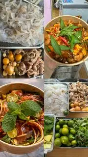 Hình ảnh Combo 3 : Hộp Chân Gà + Sứa + Trứng Non Sót Thái ( Tặng Ly Trà Tắc )
