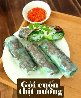 Hình ảnh 3 Gỏi cuốn thịt nướng chay