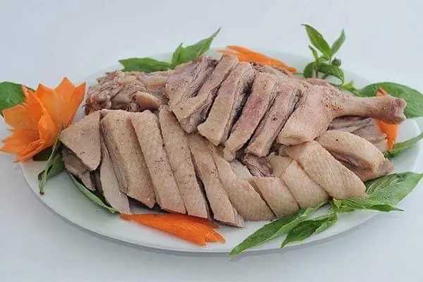 Hình ảnh vịt luộc nửa con
