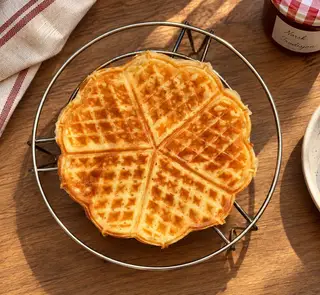Hình ảnh Waffle Na Uy vị cơ bản
