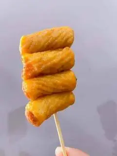 Hình ảnh xiên mực xoắn