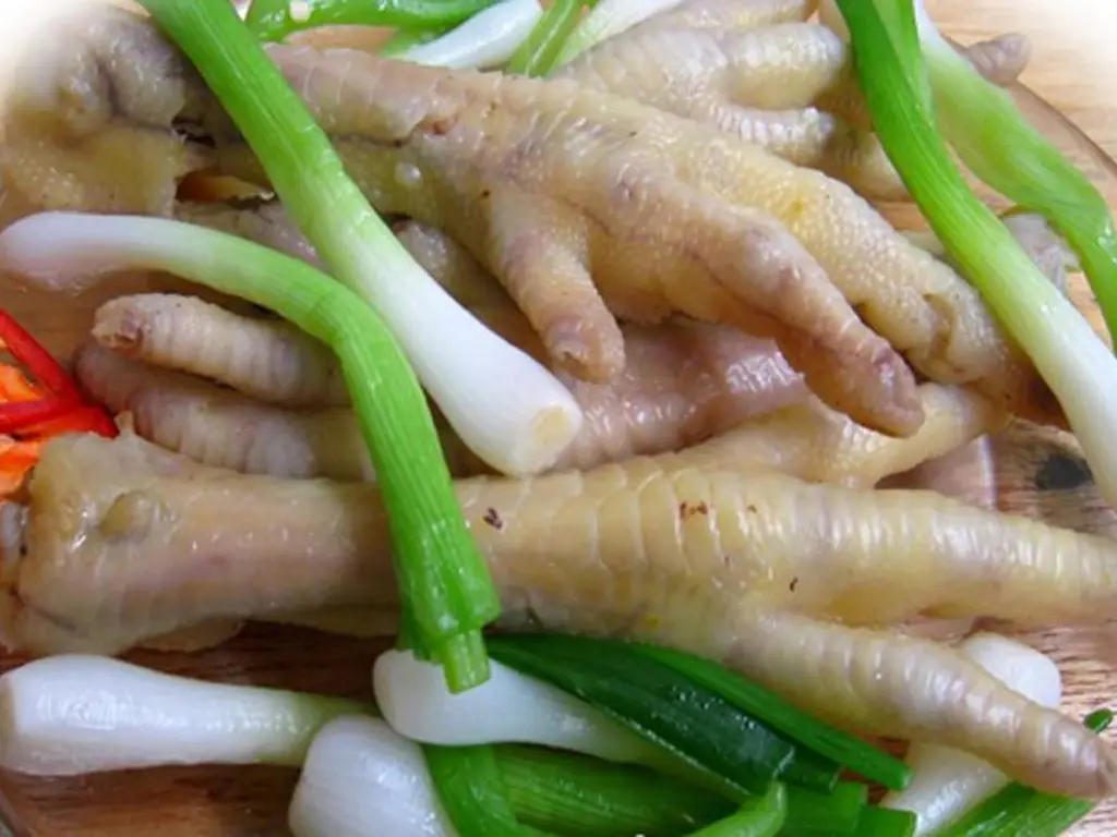 Hình ảnh chân gà hấp