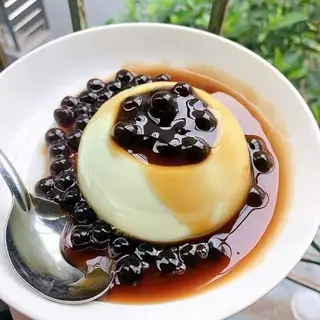 Hình ảnh Tàu hũ trân châu đường đen