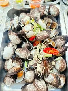 Hình ảnh sò lông hấp sả