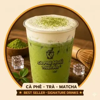 Hình ảnh Matcha Latte Kem Phô Mai