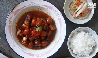 Hình ảnh Cơm Thịt Kho Tiêu