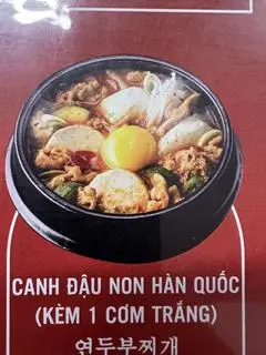 Hình ảnh Canh đậu non Hàn Quốc